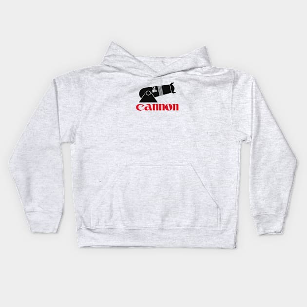 cannon Kids Hoodie by akirascroll